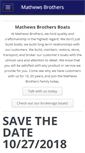Mobile Screenshot of mathewsboats.com
